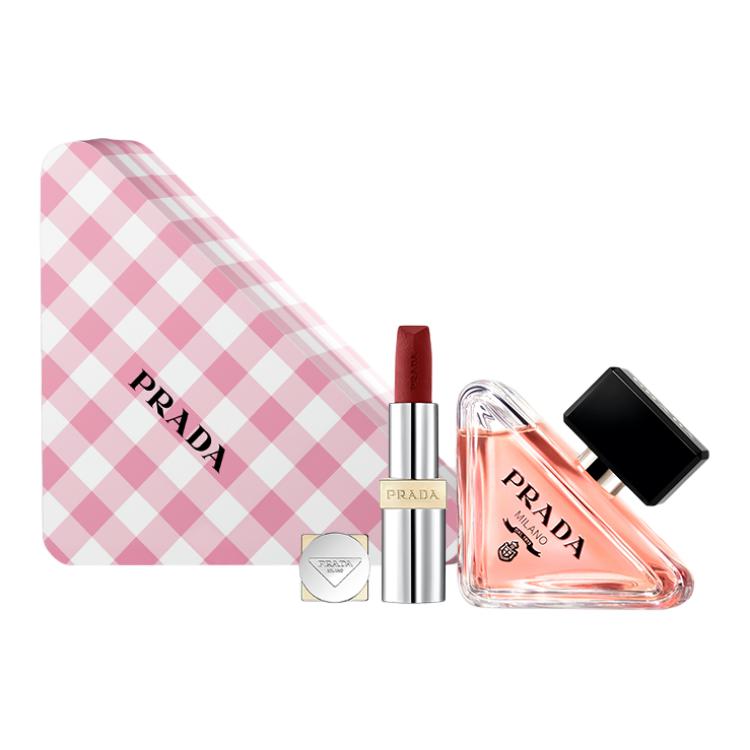 PRADA I Am Inherently Enigmatic White Musk набор духов Eau De Parfum EDP Bitter Neroli Amber 50мл+3,8г
PRADA I Am Inherently Enigmatic White Musk набор духов Eau De Parfum EDP Bitter Neroli Amber 50мл+3,8г