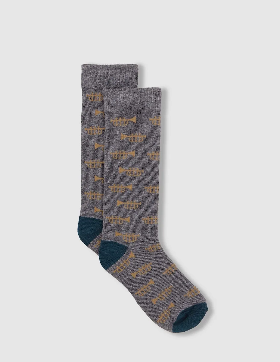 Детские джаккардовые носки Gocco, серый
Детские джаккардовые носки Gocco, серый