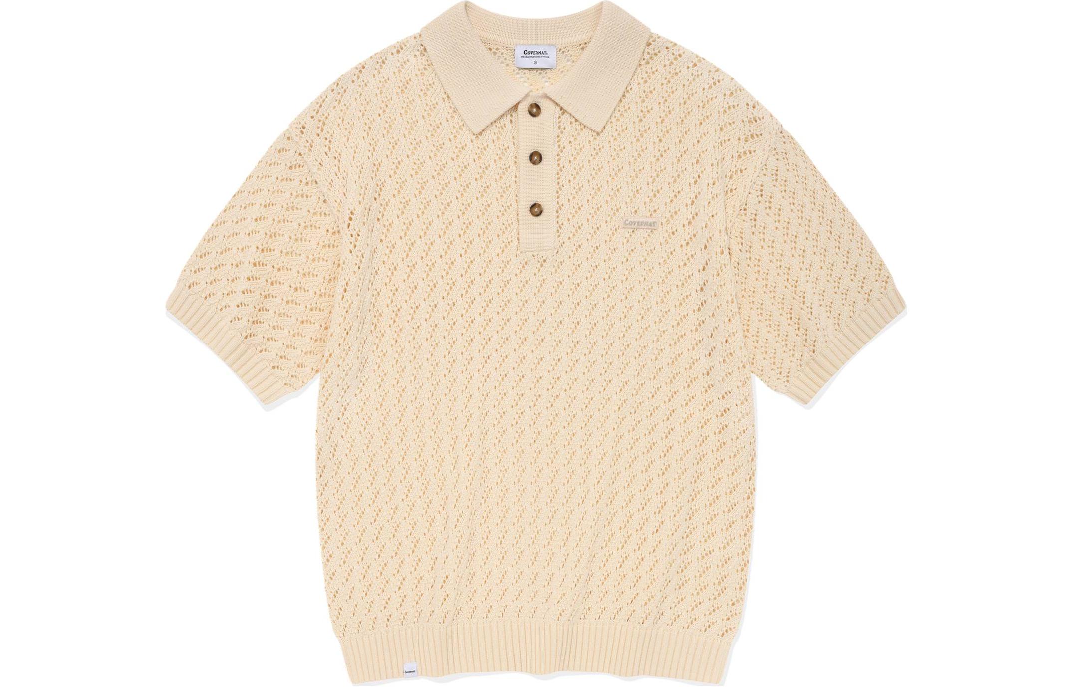 COVERNAT SS24 Вязаный свитер мужской кремовый
COVERNAT SS24 Вязаный свитер мужской кремовый