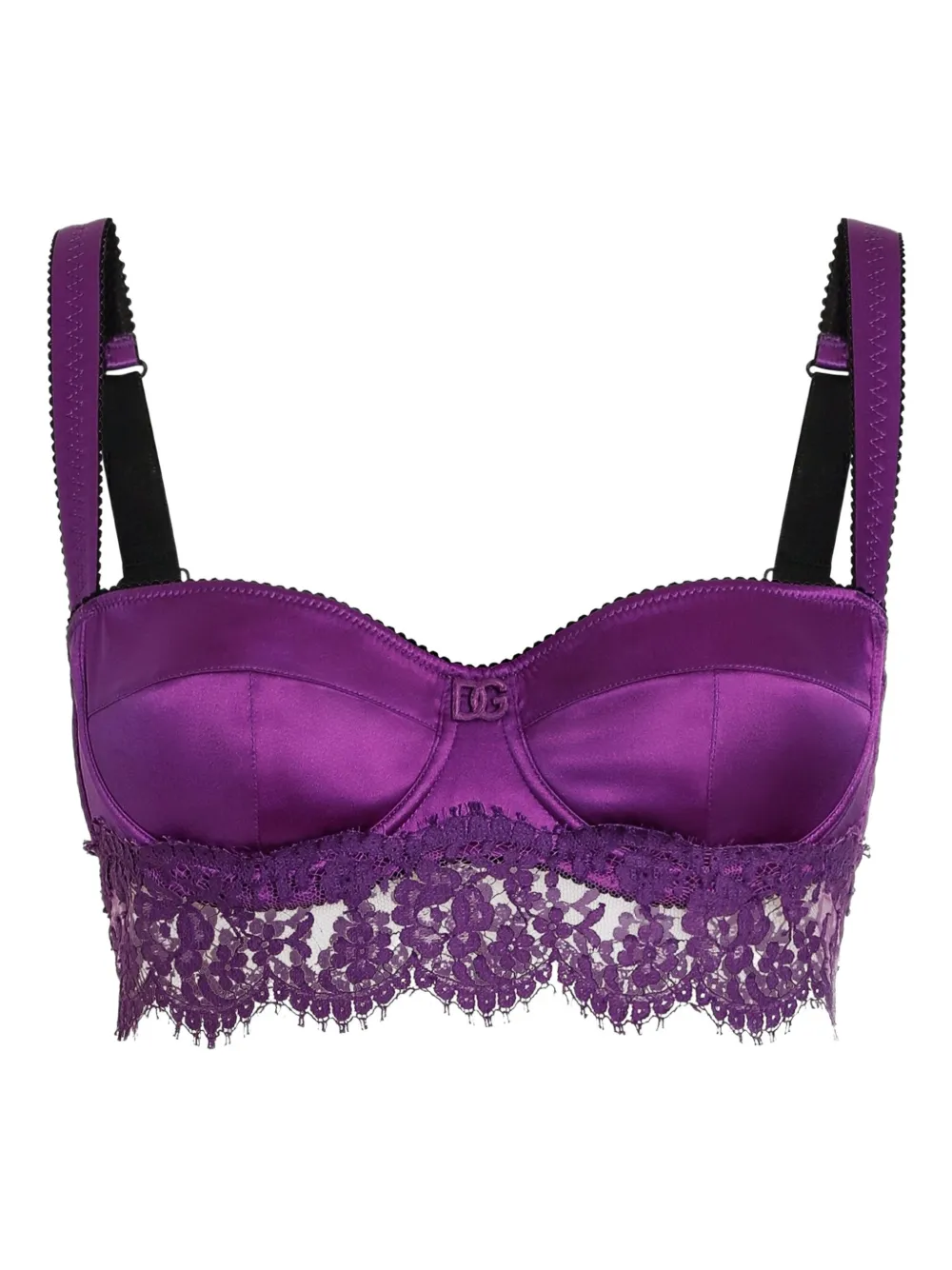 Бюстгальтер с кружевом DOLCE & GABBANA, фиолетовый
Бюстгальтер с кружевом DOLCE & GABBANA, фиолетовый