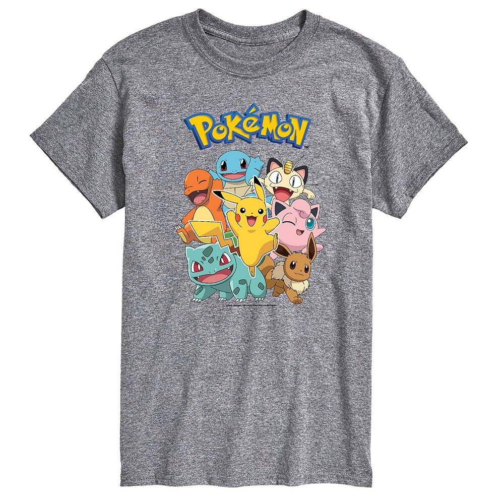 Мужская футболка с изображением покемона Licensed Character, цвет Athletic Heather
Мужская футболка с изображением покемона Licensed Character, цвет Athletic Heather
