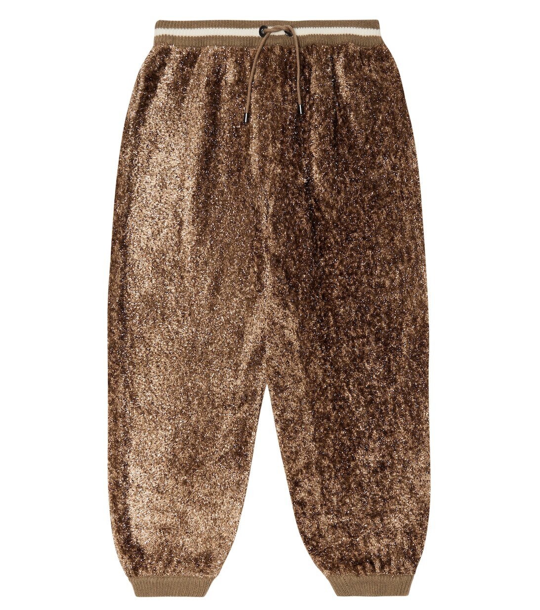 Спортивные штаны из синели Brunello Cucinelli, бежевый
Спортивные штаны из синели Brunello Cucinelli, бежевый