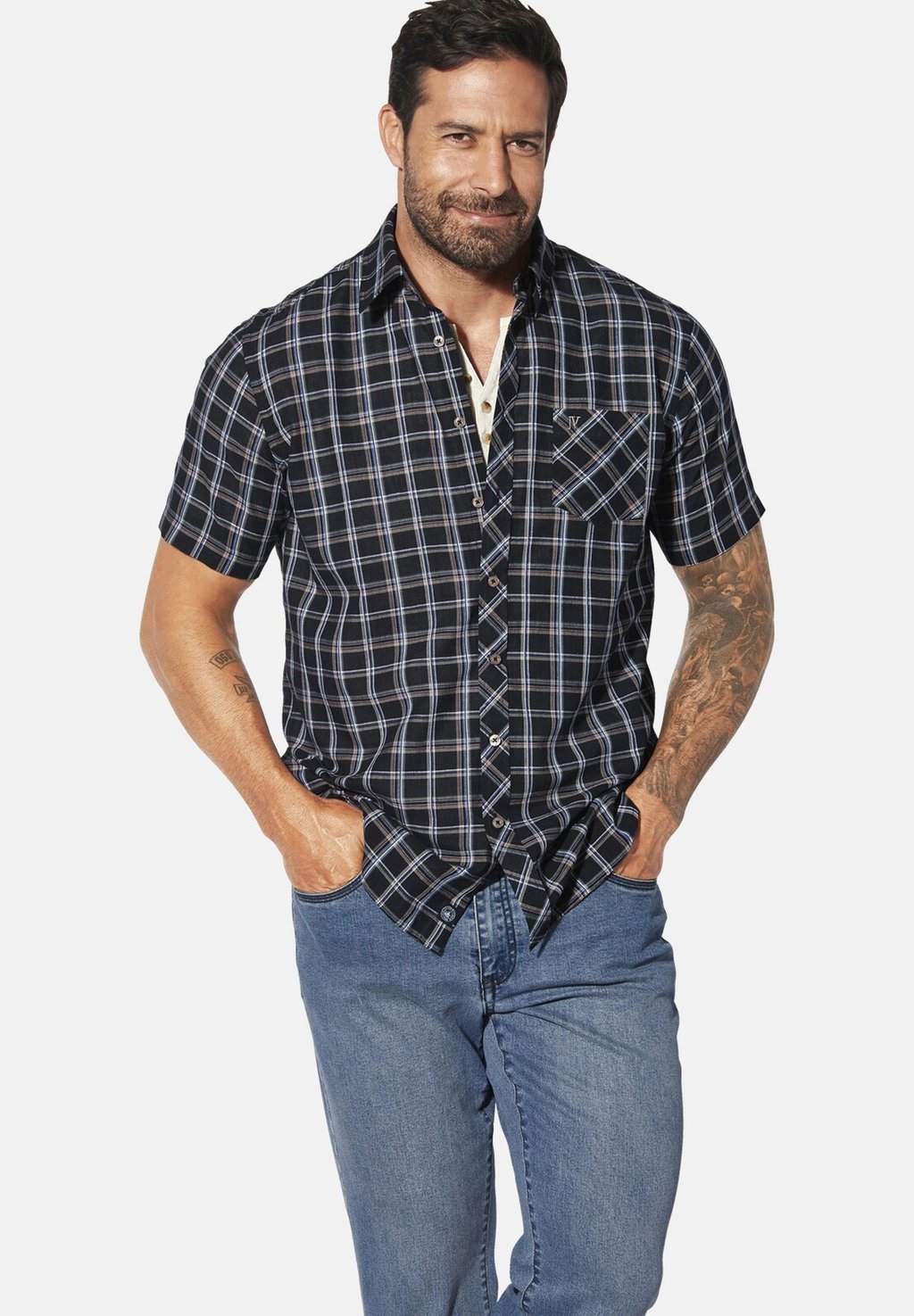 Рубашка KURZARM Jan Vanderstorm, черный
Рубашка KURZARM Jan Vanderstorm, черный