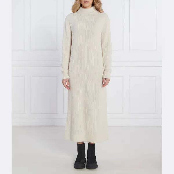 Платье с добавлением шерсти Tommy Hilfiger, бежевый
Платье с добавлением шерсти Tommy Hilfiger, бежевый