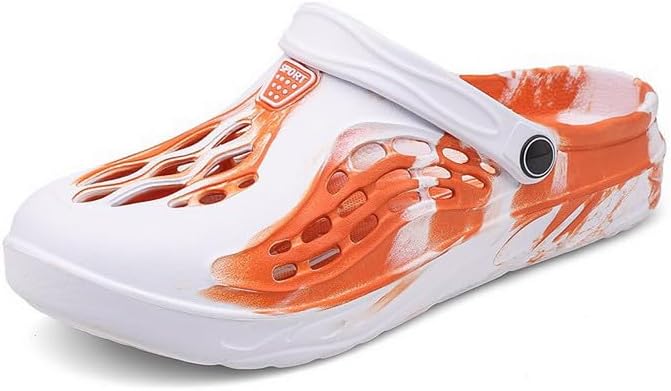 Мужские сабо для сада, удобные шлепанцы с противоскользящей подошвой, сандалии, спортивная обувь для воды, обувь для прогулок на улице Dhovor, белый
Мужские сабо для сада, удобные шлепанцы с противоскользящей подошвой, сандалии, спортивная обувь для воды, обувь для прогулок на улице Dhovor, белый