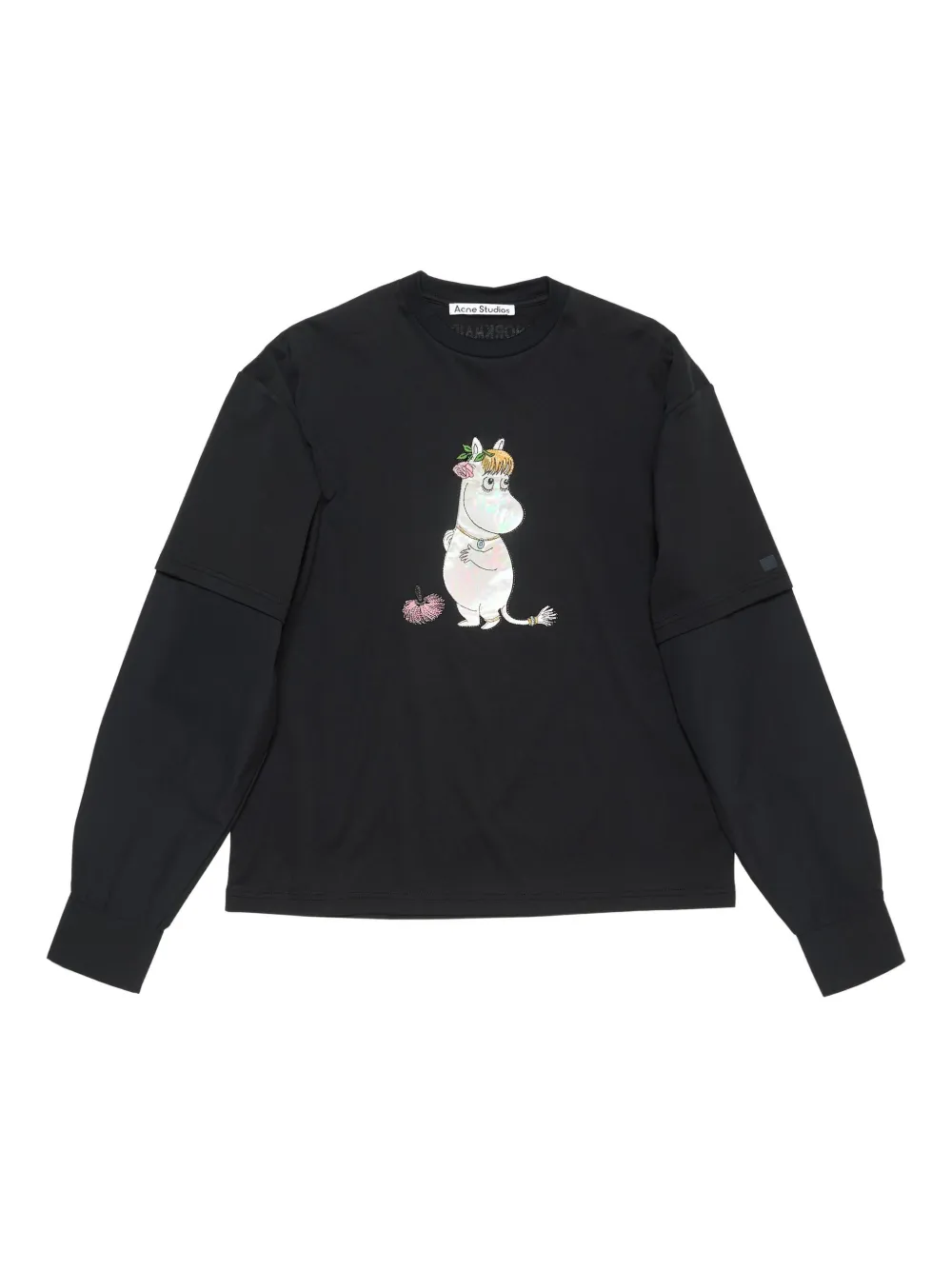 Толстовка с графичным принтом Acne Studios, черный
Толстовка с графичным принтом Acne Studios, черный