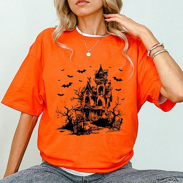 Футболка с принтом "Дом с привидениями и летучие мыши" Simply Sage Market, Orange, Зеленый, Футболка с принтом "Дом с привидениями и летучие мыши" Simply Sage Market, Orange
Футболка с принтом "Дом с привидениями и летучие мыши" Simply Sage Market, Orange, Зеленый, Футболка с принтом "Дом с привидениями и летучие мыши" Simply Sage Market, Orange
