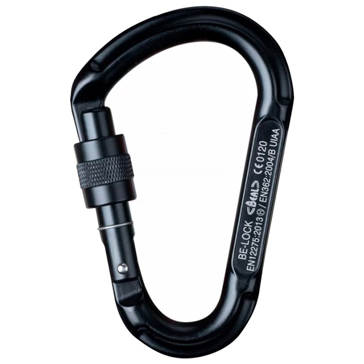 Карабин с винтовым фиксатором, полностью черный Beal
Карабин с винтовым фиксатором, полностью черный Beal