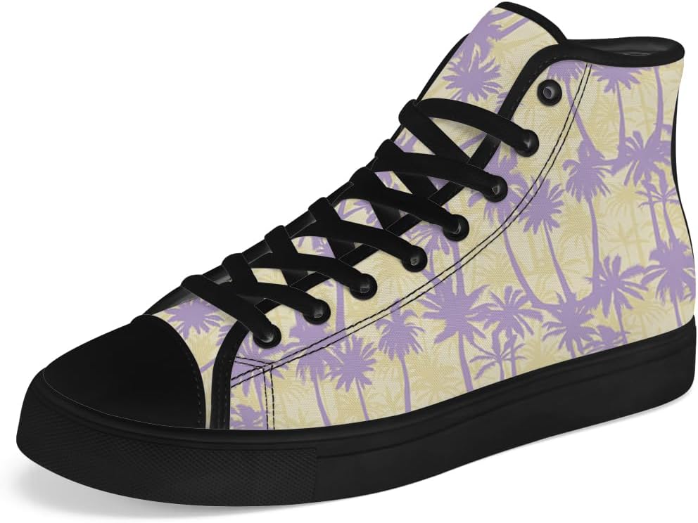 Кеды chebing для мужчин и женщин с высоким верхом из холщовой ткани, с принтом пальмы, тропические кеды на шнуровке, повседневная обувь, пурпурный
Кеды chebing для мужчин и женщин с высоким верхом из холщовой ткани, с принтом пальмы, тропические кеды на шнуровке, повседневная обувь, пурпурный