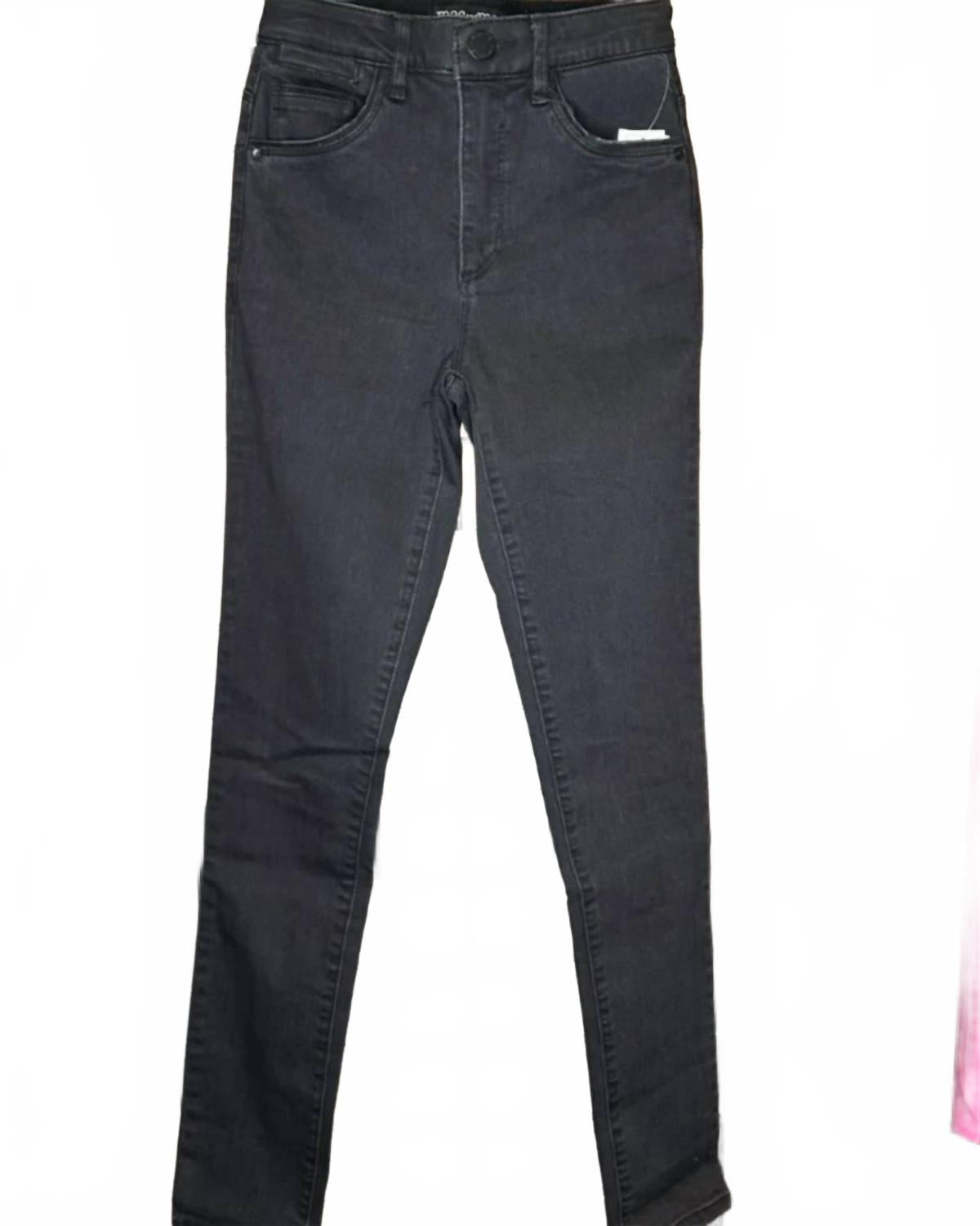 Узкие джинсы с высокой талией черного цвета Mac & Me, черный
Узкие джинсы с высокой талией черного цвета Mac & Me, черный