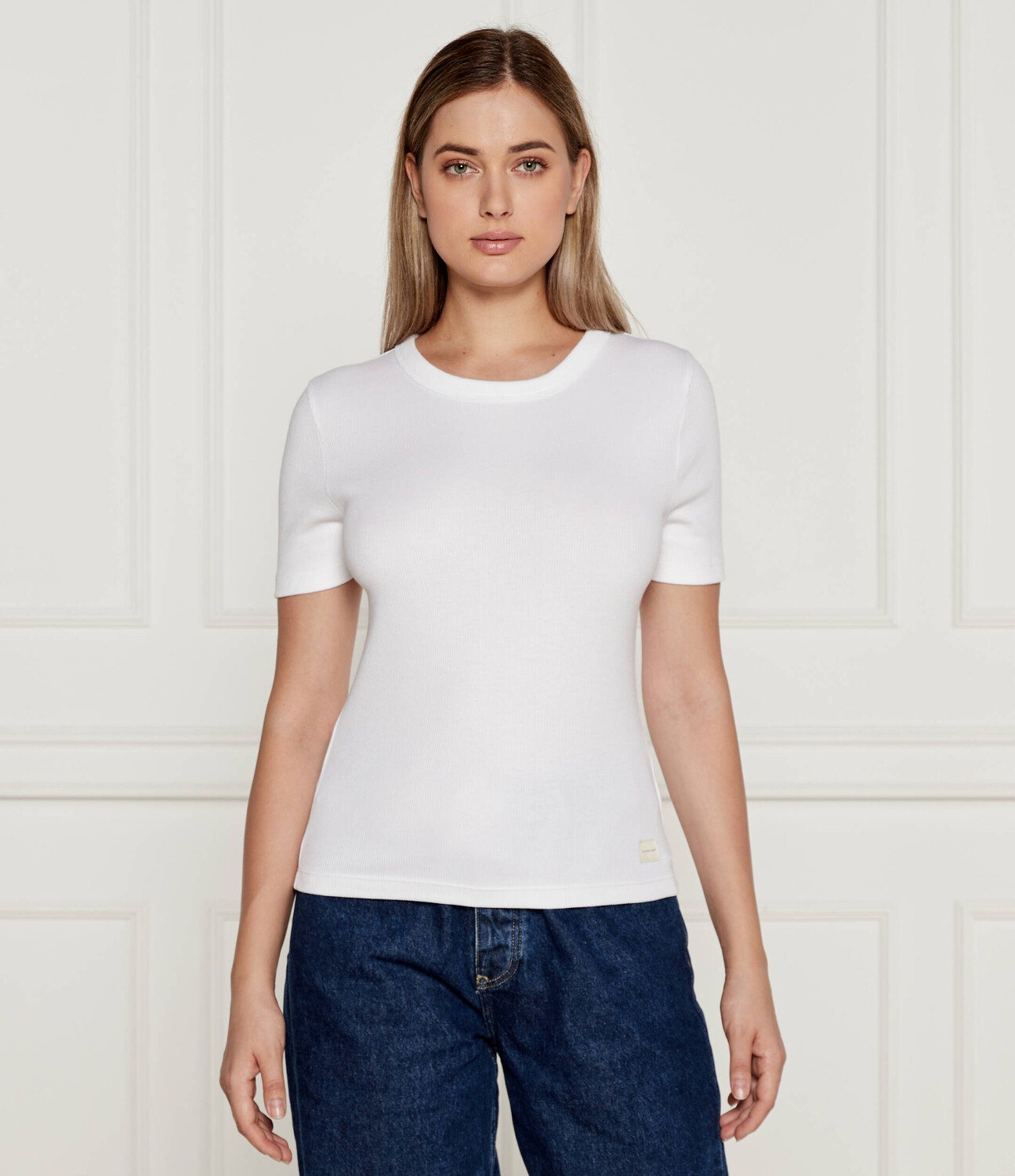 Блуза CALVIN KLEIN JEANS Slim Fit, белый
Блуза CALVIN KLEIN JEANS Slim Fit, белый