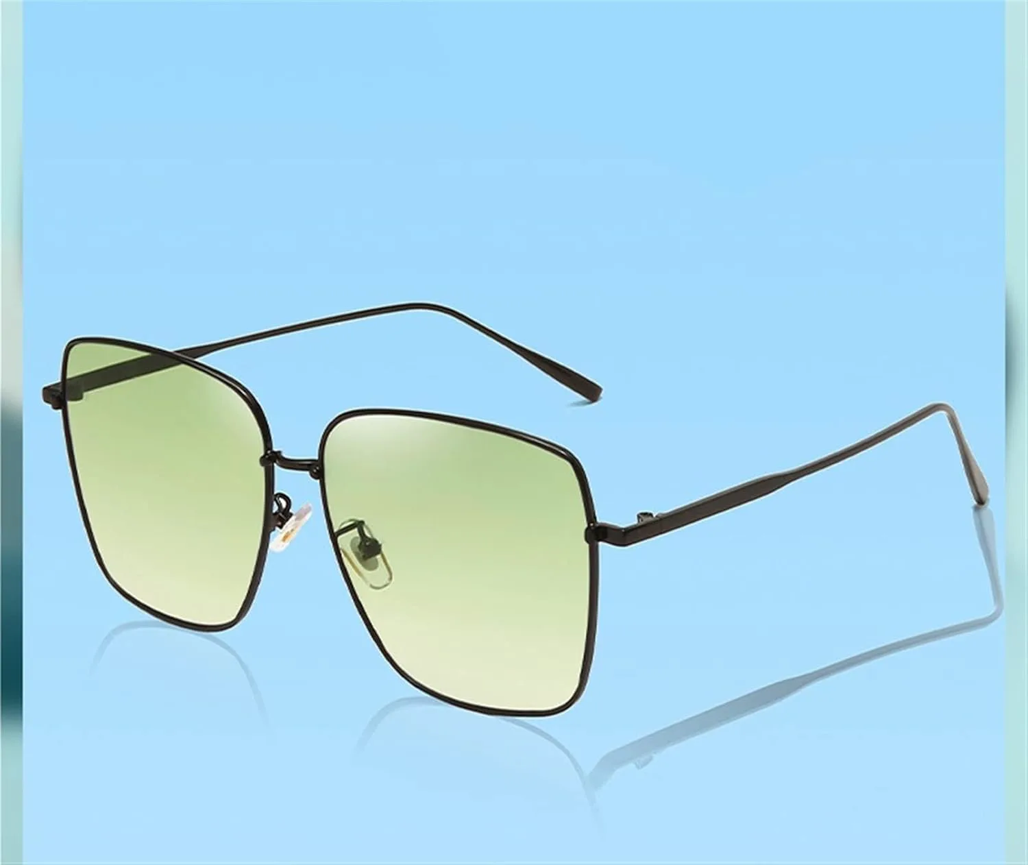 GAOXIN Металлические солнцезащитные очки в крупной оправе, модные, для мужчин и женщин, для уличной фотосъемки, отдыха на природе (Цвет: B, Размер: Средний), B
GAOXIN Металлические солнцезащитные очки в крупной оправе, модные, для мужчин и женщин, для уличной фотосъемки, отдыха на природе (Цвет: B, Размер: Средний), B