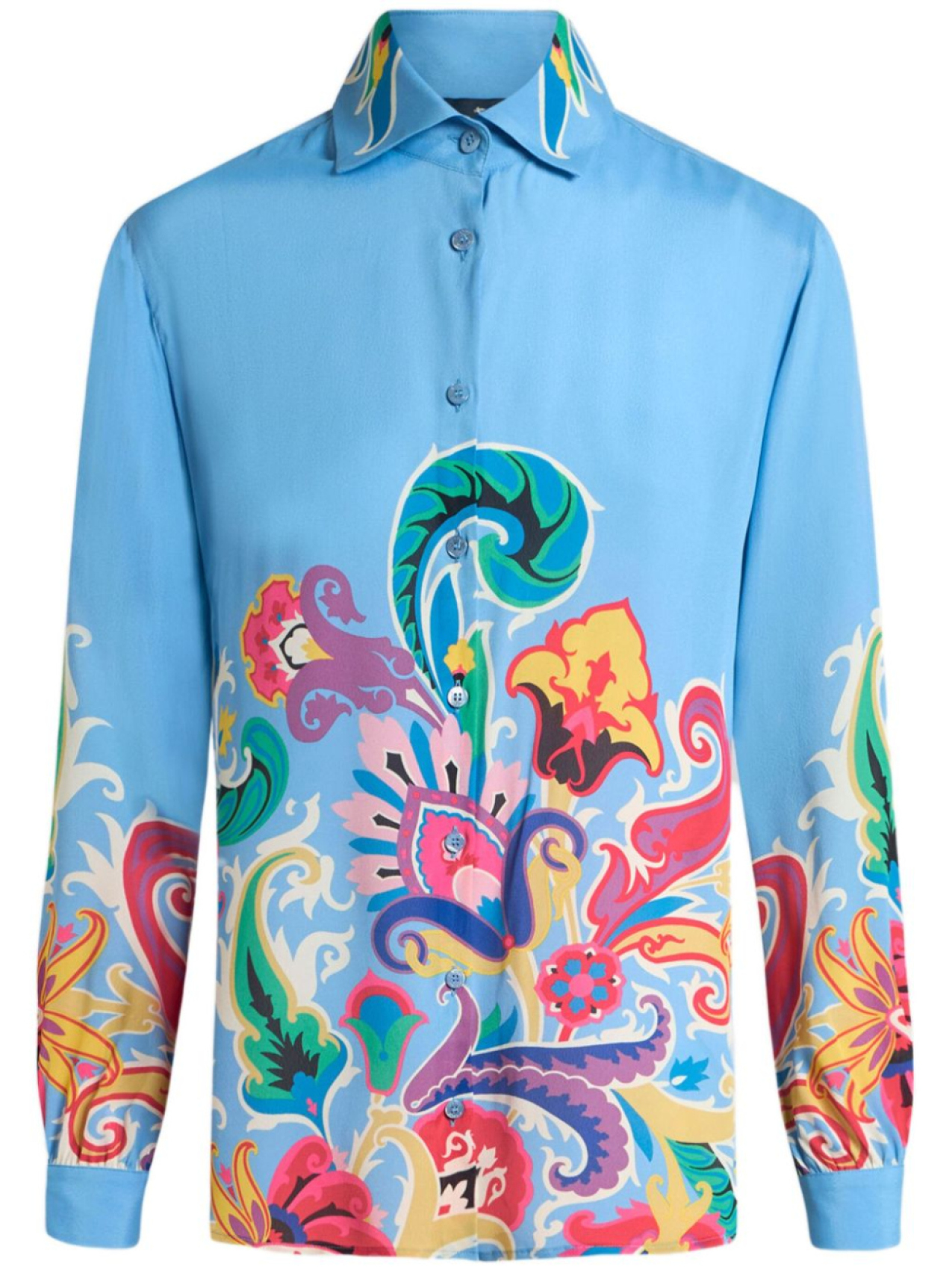 ETRO рубашка с цветочным принтом, синий
ETRO рубашка с цветочным принтом, синий