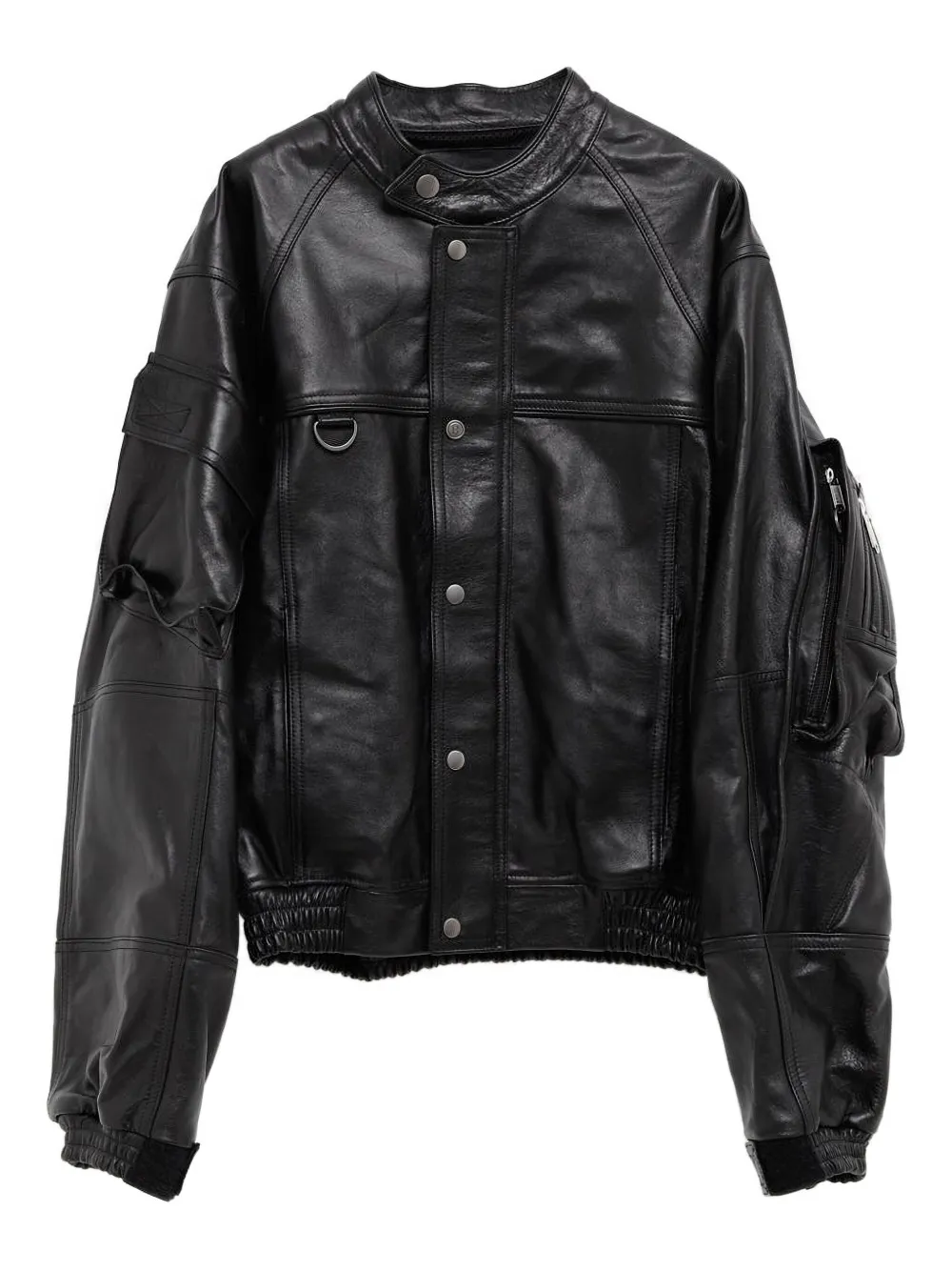 Кожаная куртка Martine Rose, черный
Кожаная куртка Martine Rose, черный