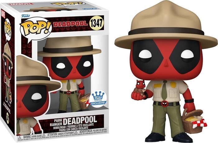 Funko POP Deadpool 1347 Park Ranger Deadpool Special Edition Funko POP!
Funko POP Deadpool 1347 Park Ranger Deadpool Special Edition Funko POP!
