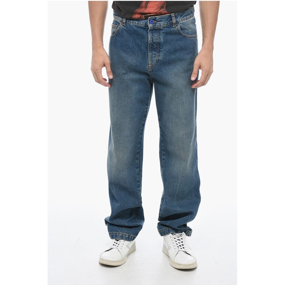 5 карманов, стандартный крой, джинсы Stone Washed, 19 см Marcelo Burlon, Blue
5 карманов, стандартный крой, джинсы Stone Washed, 19 см Marcelo Burlon, Blue