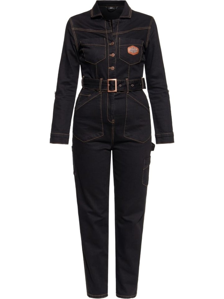 Комбинезон Queen Kerosin, черный
Комбинезон Queen Kerosin, черный