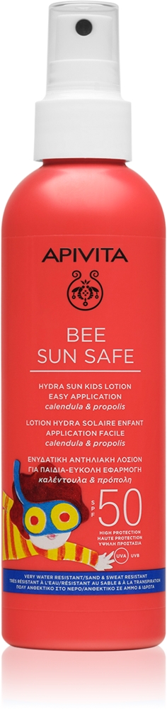 Детский солнцезащитный спрей Bee Sun Safe Spf 50, солнцезащитный лосьон для детей SPF 50 Apivita, 200 мл
Детский солнцезащитный спрей Bee Sun Safe Spf 50, солнцезащитный лосьон для детей SPF 50 Apivita, 200 мл