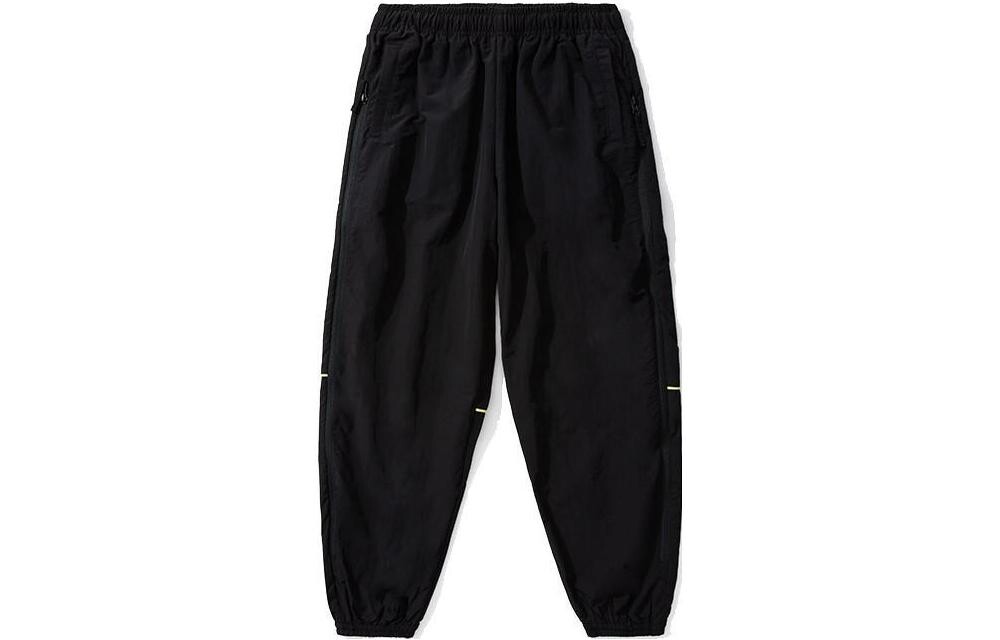 Спортивная модная коллекция трикотажные спортивные штаны женские черные Lining