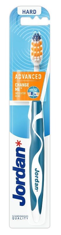 Jordan Advanced Change Me Hard зубная щетка, 1 шт.
Jordan Advanced Change Me Hard зубная щетка, 1 шт.