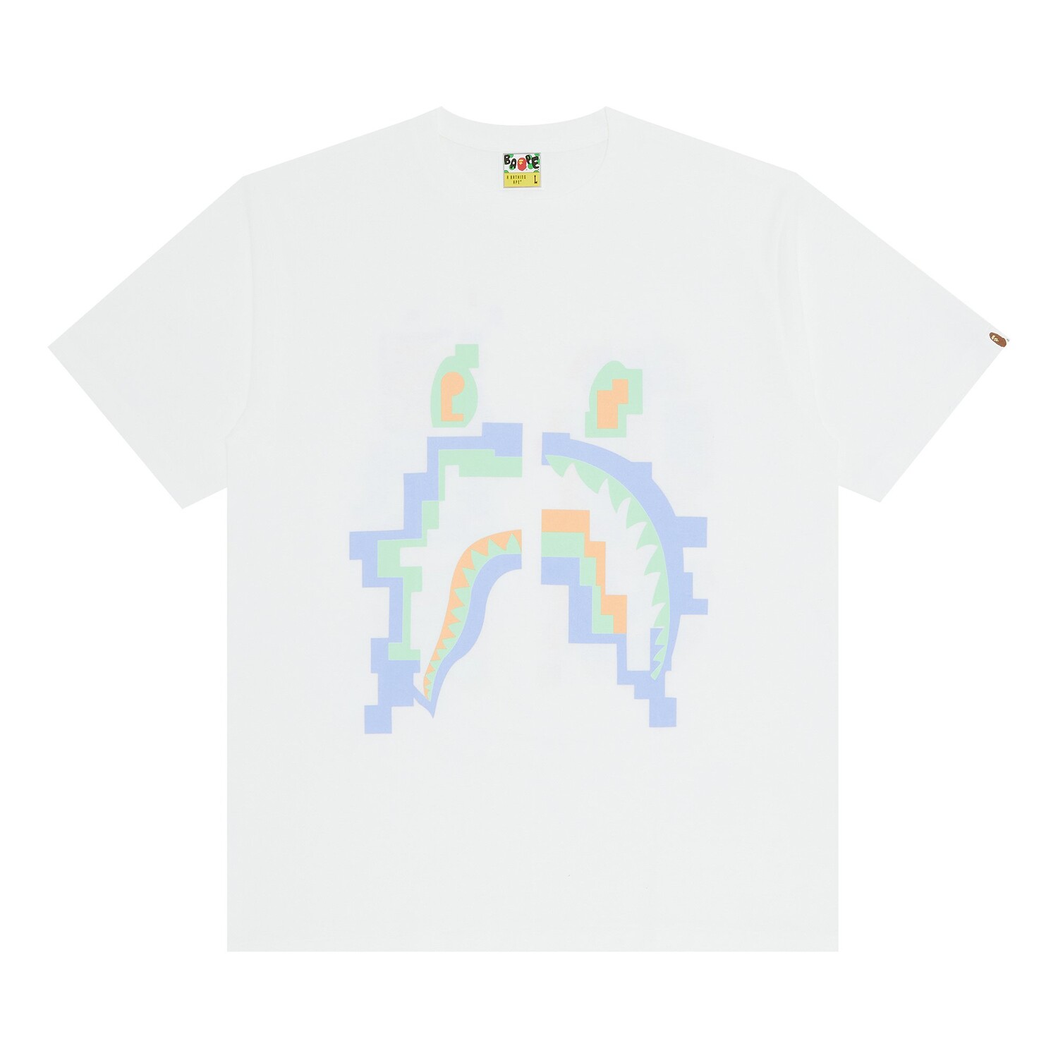 Футболка BAPE Digital Shark, Белая
Футболка BAPE Digital Shark, Белая