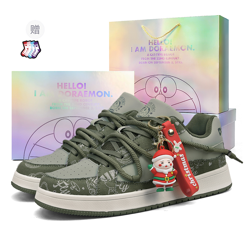 Doraemon Дораэмон Лимитированная Коллекция, Пухлые Кроссовки Лоу-топ Скейтерские Унисекс - Колодец Дракона Зеленый (Рождественская Коллекция) Коробка+Модные Носки
Doraemon Дораэмон Лимитированная Коллекция, Пухлые Кроссовки Лоу-топ Скейтерские Унисекс - Колодец Дракона Зеленый (Рождественская Коллекция) Коробка+Модные Носки