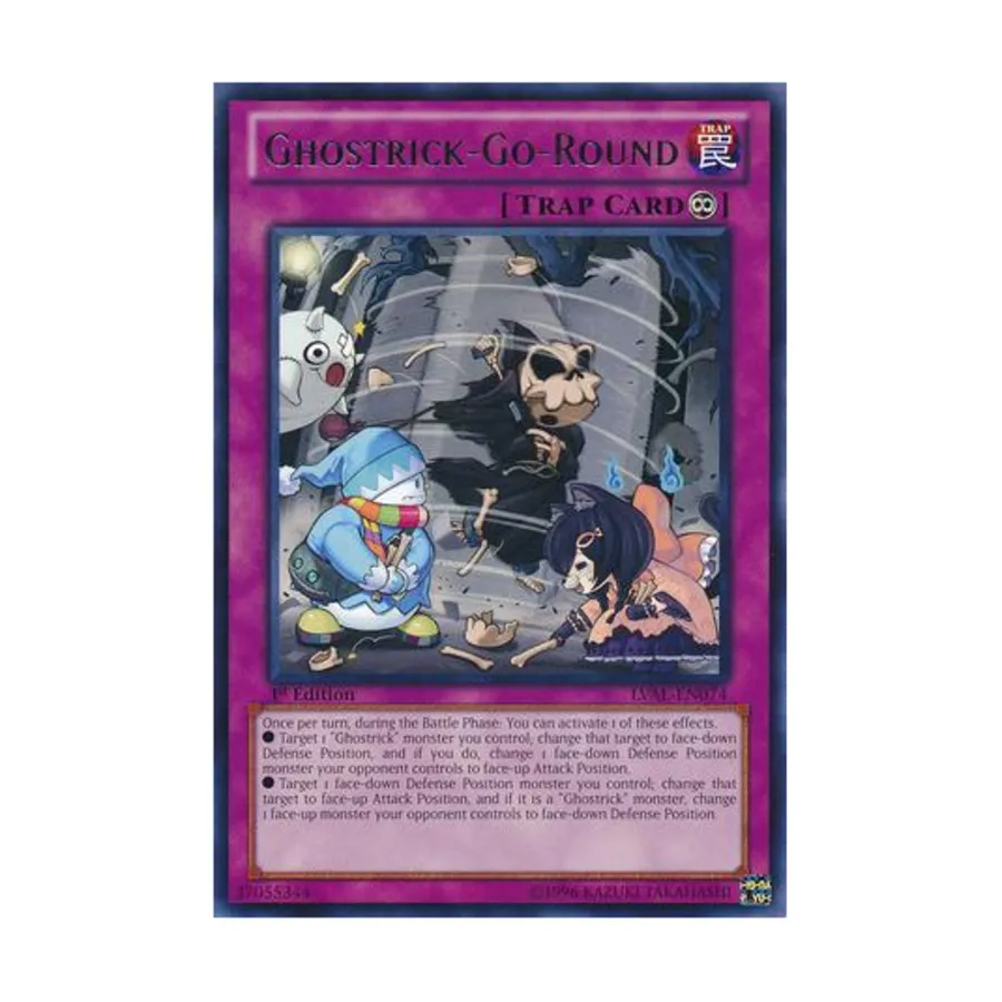 CCG Ghostrick-Go-Round (Редкий), Yu-Gi-Oh - Legacy of the Valiant - Singles
CCG Ghostrick-Go-Round (Редкий), Yu-Gi-Oh - Legacy of the Valiant - Singles