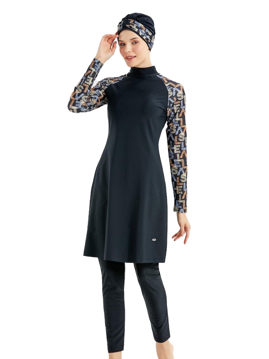 Платье-купальник C&City, черный
Платье-купальник C&City, черный