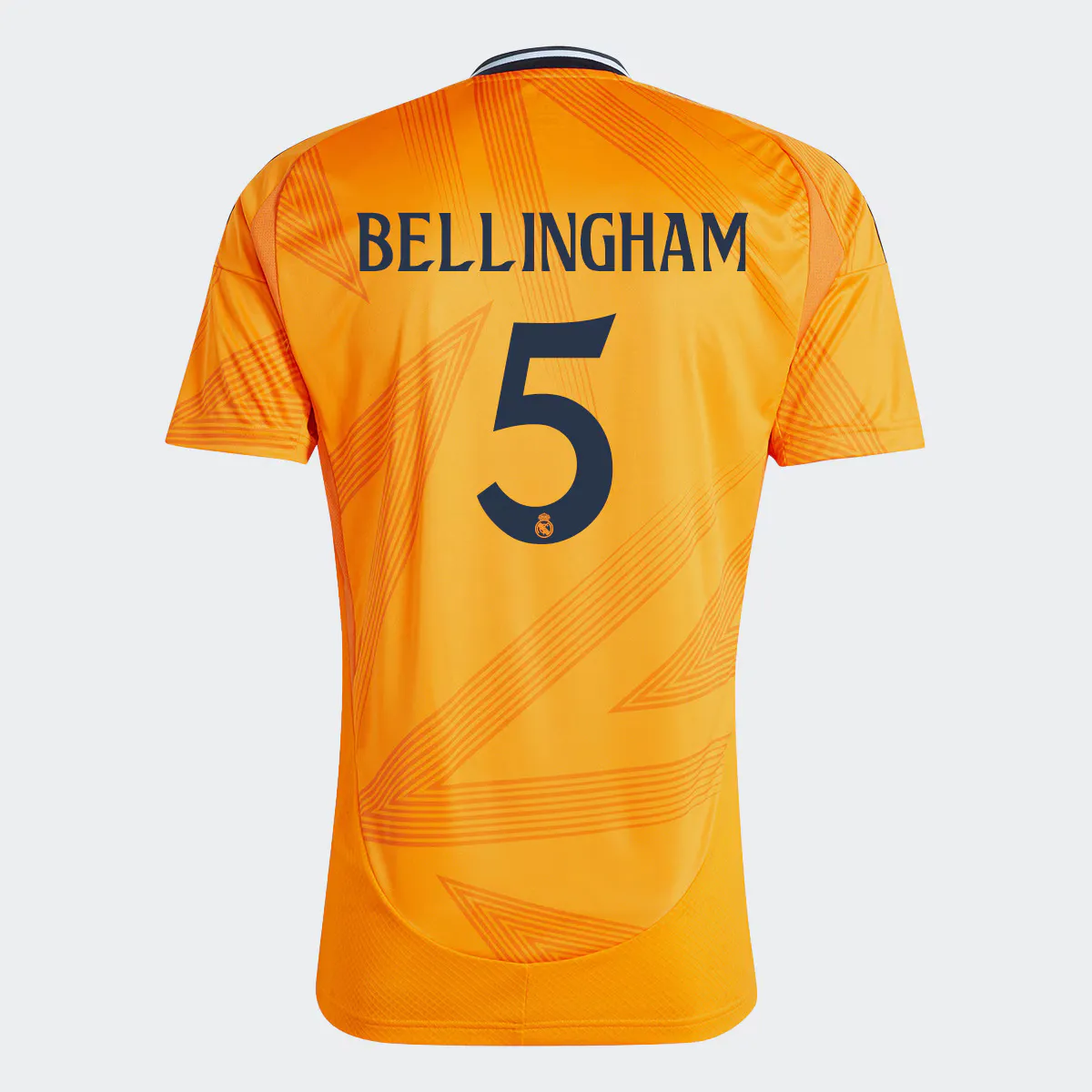 Мужская 2-я форма Реал Мадрид CF 2024-2025 Bellingham 5 Adidas футболка, оранжевый
Мужская 2-я форма Реал Мадрид CF 2024-2025 Bellingham 5 Adidas футболка, оранжевый