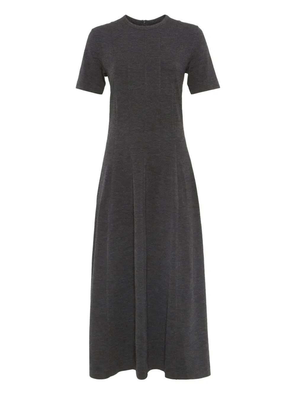 Платье миди из джерси с короткими рукавами Brunello Cucinelli, серый
Платье миди из джерси с короткими рукавами Brunello Cucinelli, серый