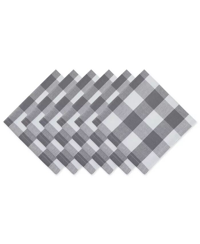 Салфетка Design Import в клетку Buffalo, набор из 6 шт Design Imports, серый
Салфетка Design Import в клетку Buffalo, набор из 6 шт Design Imports, серый