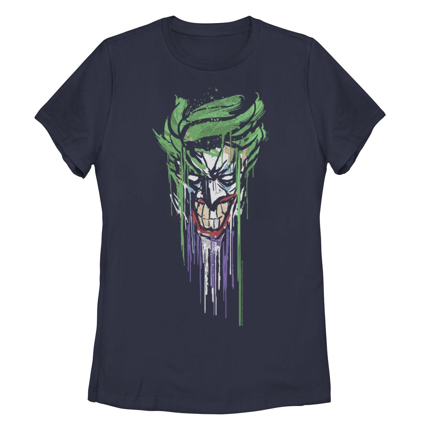 Детская футболка DC Fandome Joker Paint Drip с портретом Licensed Character 
Детская футболка DC Fandome Joker Paint Drip с портретом Licensed Character