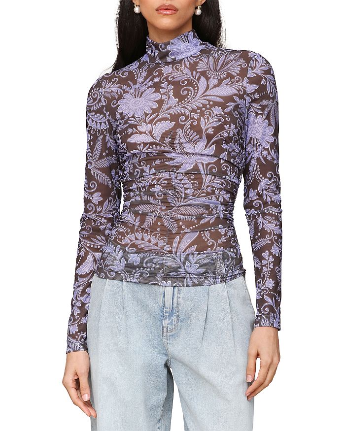 Водолазка с боковыми сборками Avec Les Filles, мультиколор
Водолазка с боковыми сборками Avec Les Filles, мультиколор