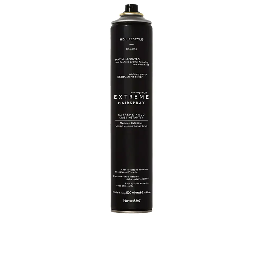 Лак для волос Hd life style hair spray extreme Farmavita, 500 мл.
Лак для волос Hd life style hair spray extreme Farmavita, 500 мл.