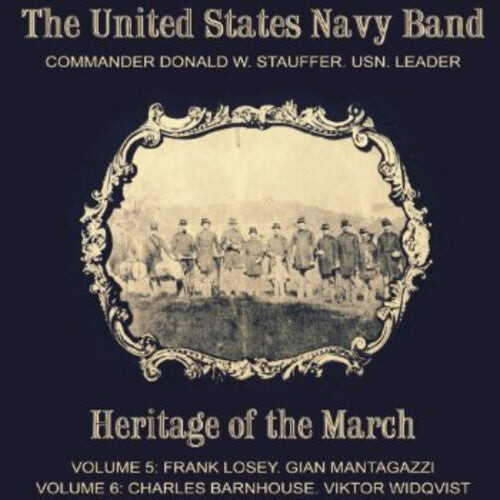 CD диск Losey / United States Navy Band / Stauffer: Heritage of the March 5-6
CD диск Losey / United States Navy Band / Stauffer: Heritage of the March 5-6