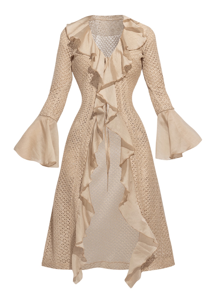 Вязаный кардиган JIORO ESSENTIALS, бежевый
Вязаный кардиган JIORO ESSENTIALS, бежевый