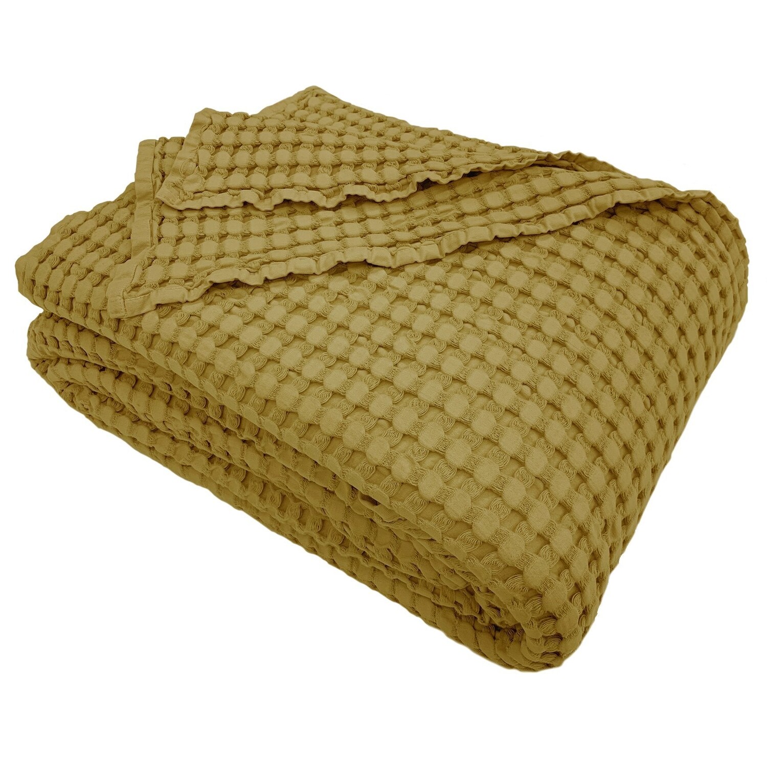 Покрывало из хлопка с сотами StoneWashed без глажки Honeycomb - Chaltony Bianca, карри, односпальный
Покрывало из хлопка с сотами StoneWashed без глажки Honeycomb - Chaltony Bianca, карри, односпальный