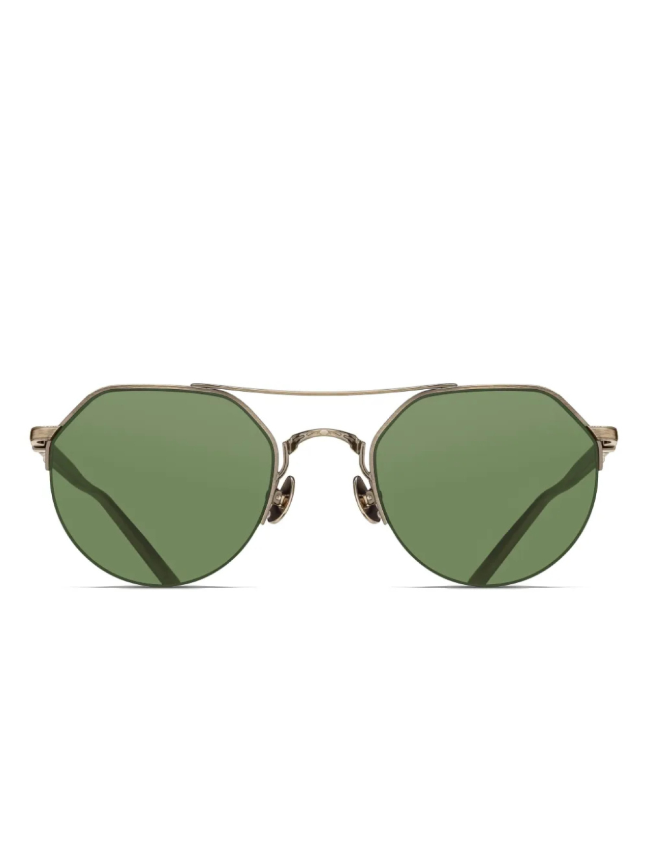 Солнцезащитные очки в геометрической оправе Matsuda, золотой
Солнцезащитные очки в геометрической оправе Matsuda, золотой