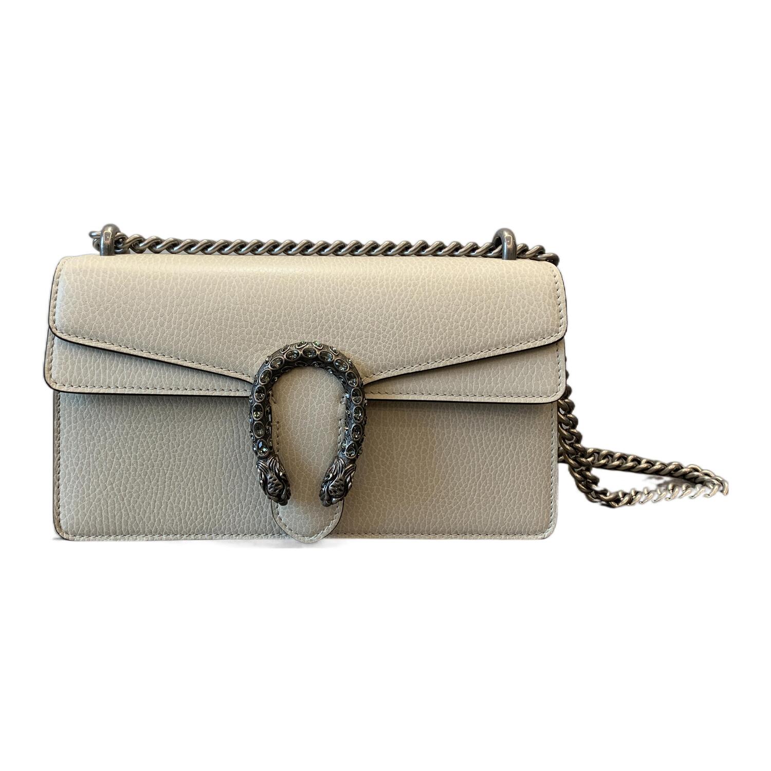 Кожаная плечевая сумка Дионис, женская белая кроссбоди GUCCI
Кожаная плечевая сумка Дионис, женская белая кроссбоди GUCCI