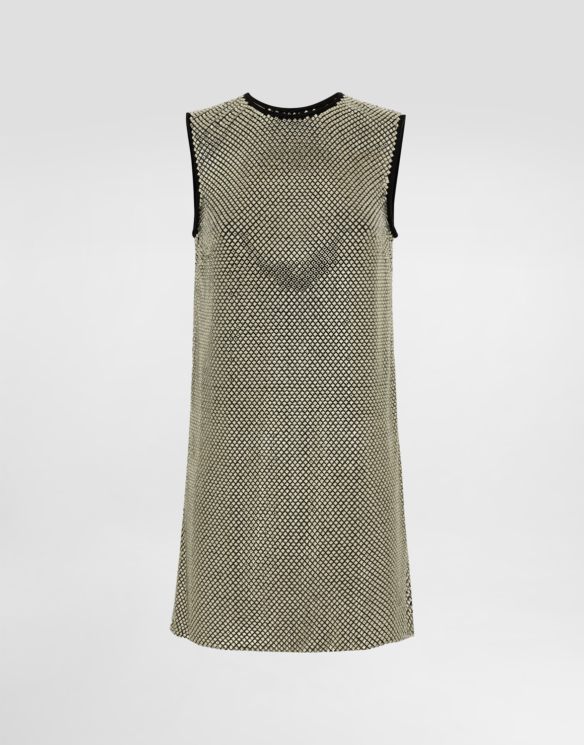 Короткое платье из сетки с кристаллами Dolce & Gabbana, золото
Короткое платье из сетки с кристаллами Dolce & Gabbana, золото