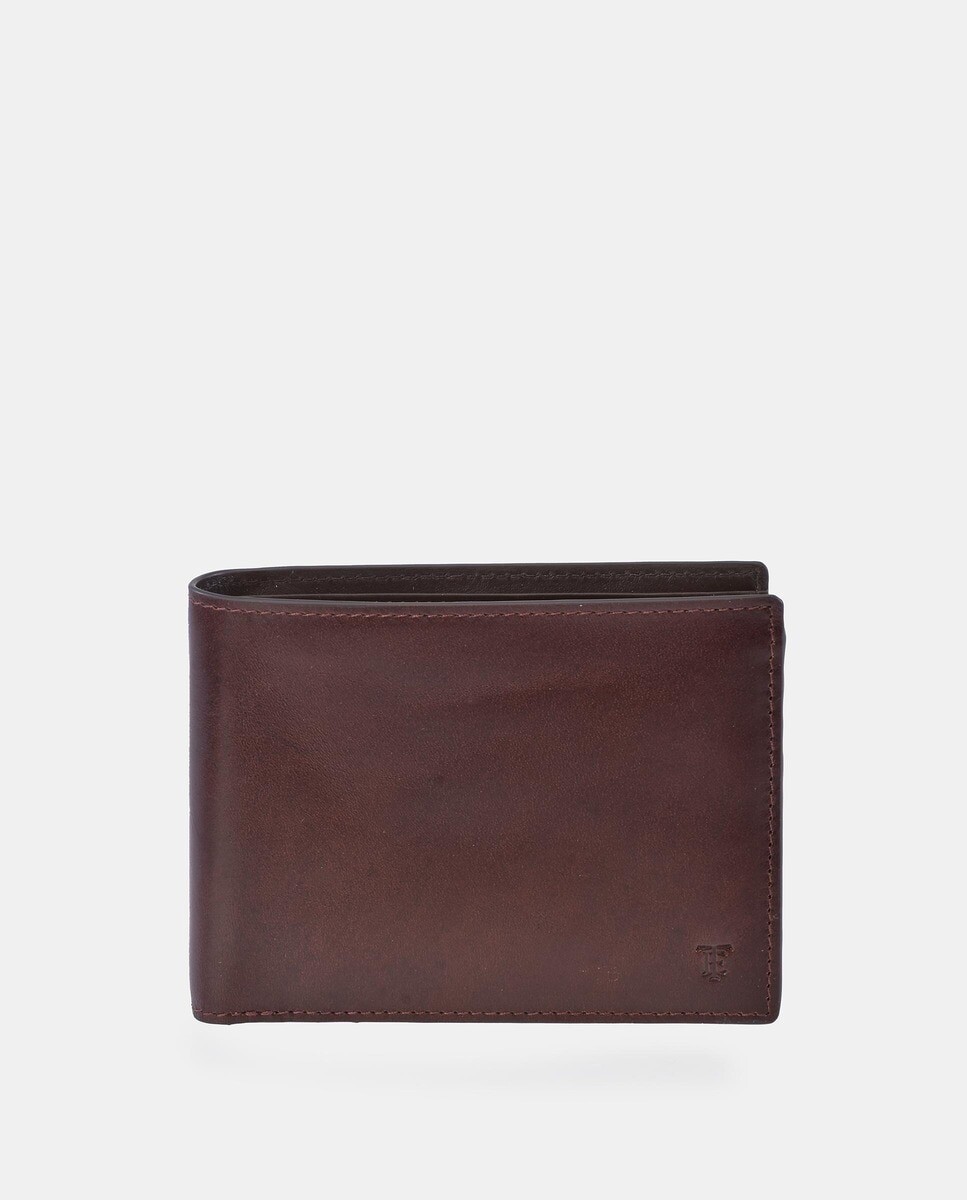 Коричневый кожаный кошелек в американском стиле с портмоне для монет Emidio Tucci, светло-коричневый
Коричневый кожаный кошелек в американском стиле с портмоне для монет Emidio Tucci, светло-коричневый