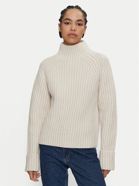 Свитер с высоким воротником обычного кроя Calvin Klein, экрю
Свитер с высоким воротником обычного кроя Calvin Klein, экрю