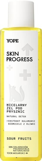 Натуральный мицеллярный гель для душа с детоксикацией, кислые фрукты, 200 мл Yope, Skin Progress
Натуральный мицеллярный гель для душа с детоксикацией, кислые фрукты, 200 мл Yope, Skin Progress
