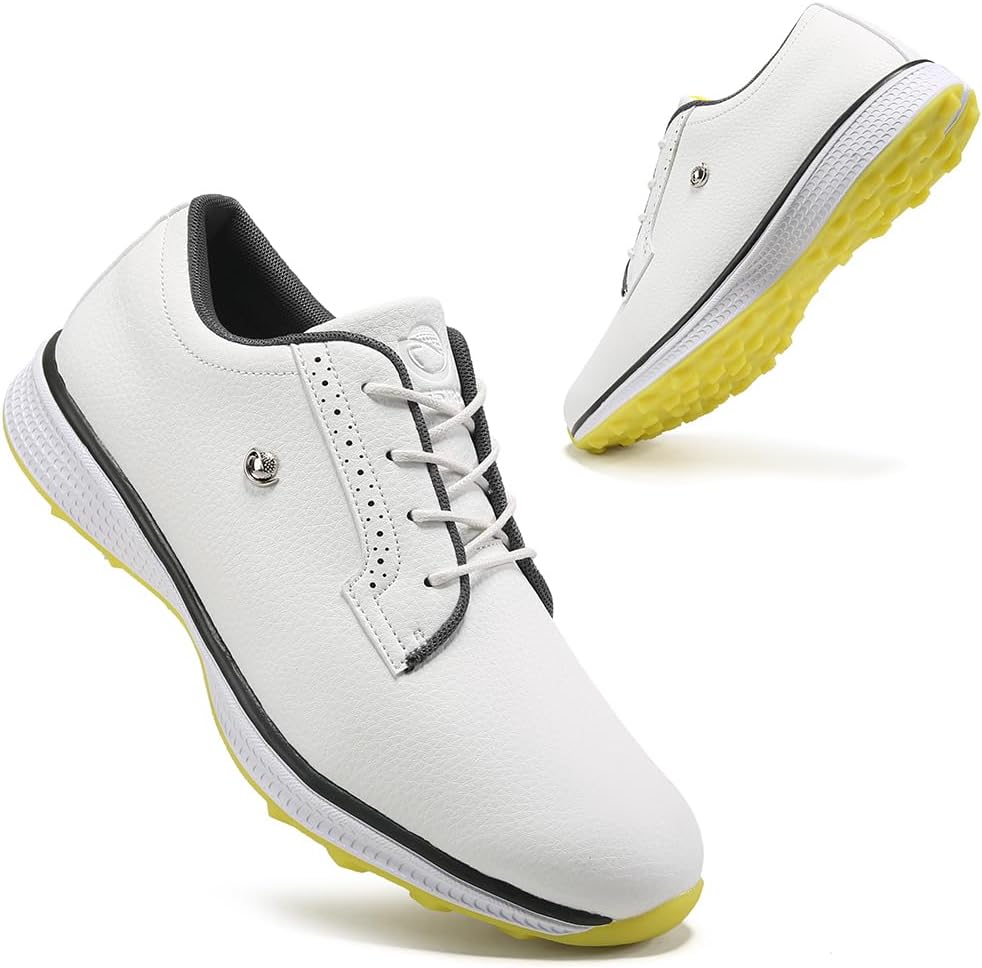 Профессиональные мужские кроссовки для гольфа. Классические удобные кроссовки для тренировок и занятий гольфом на открытом воздухе. Размеры 7-15. Нескользящие кроссовки для гольфа Ifrich, белый/желтый
Профессиональные мужские кроссовки для гольфа. Классические удобные кроссовки для тренировок и занятий гольфом на открытом воздухе. Размеры 7-15. Нескользящие кроссовки для гольфа Ifrich, белый/желтый