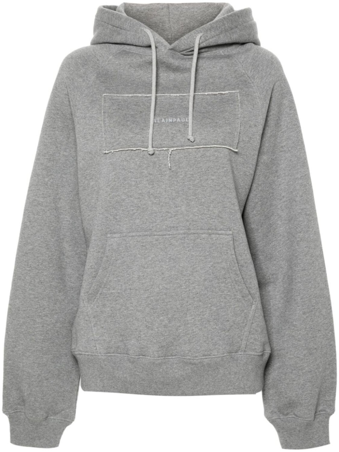 ALAINPAUL худи с нашивкой-логотипом, серый
ALAINPAUL худи с нашивкой-логотипом, серый