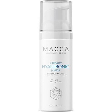 Supremacy Hyaluronic Крем с гиалуроновой кислотой 50 мл, Macca Beauty Meets Science
Supremacy Hyaluronic Крем с гиалуроновой кислотой 50 мл, Macca Beauty Meets Science