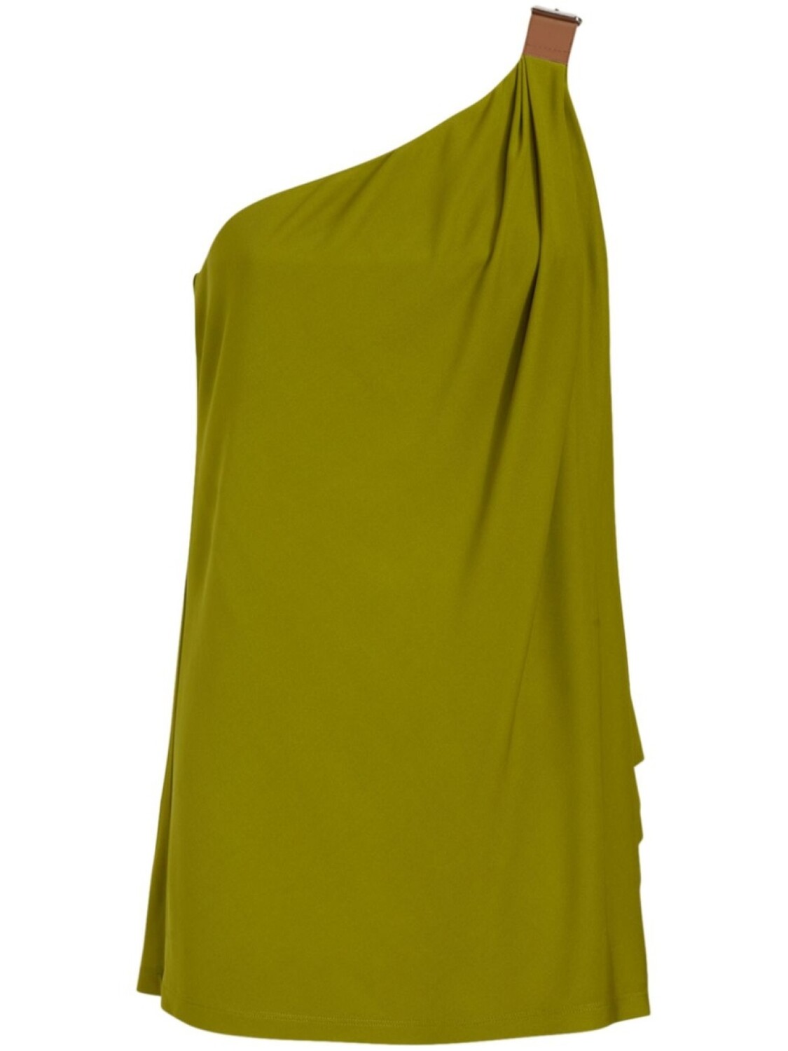 Платье на одно плечо Alberta Ferretti, зеленый 
Платье на одно плечо Alberta Ferretti, зеленый