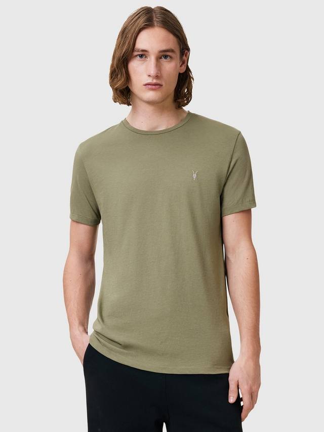 Тонизирующая футболка slim fit с круглым вырезом из органического хлопка AllSaints, разноцветный
Тонизирующая футболка slim fit с круглым вырезом из органического хлопка AllSaints, разноцветный