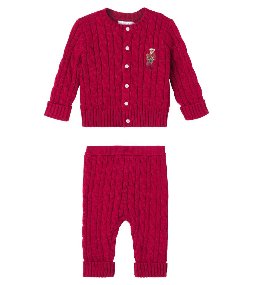 Детский комплект из кардигана и брюк из хлопка Polo Ralph Lauren Kids, Holiday Red
Детский комплект из кардигана и брюк из хлопка Polo Ralph Lauren Kids, Holiday Red