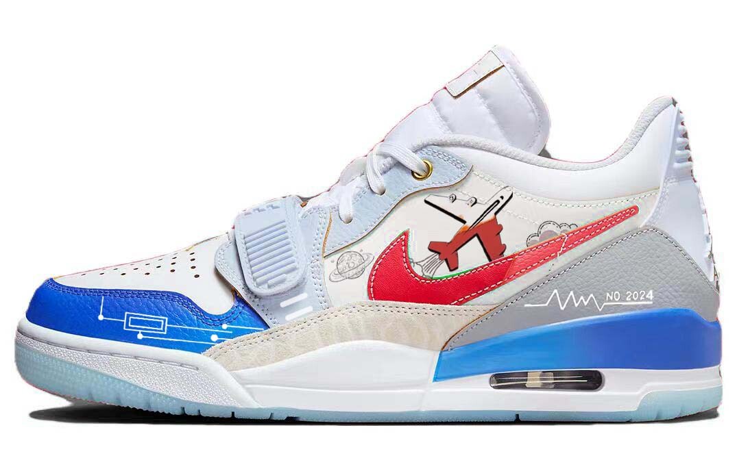 Кроссовки Jordan Legacy 312 Vintage Basketball Shoes Men Low-top Blue/white, синий
Кроссовки Jordan Legacy 312 Vintage Basketball Shoes Men Low-top Blue/white, синий